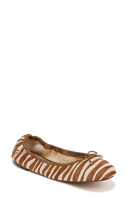 Sam Edelman Felicia Flat - Wide Width Available Camel Calf Hair at Nordstrom,