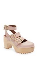 Autumn Adeigbo Platform Pump in Light Pastel Pink at Nordstrom, Size 8.5Us