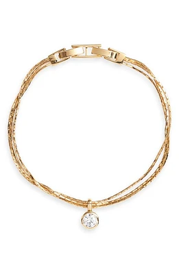 Nordstrom Demi Fine Layered Pendant Bracelet in 14K Gold Plated at Nordstrom