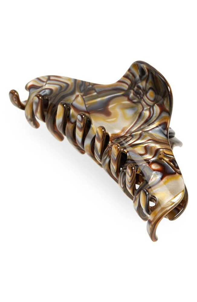 france luxe Large Jaw Clip in Onyx at Nordstrom