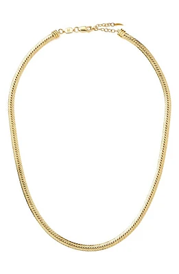 Missoma Camail Snake Chain Necklace in Gold at Nordstrom