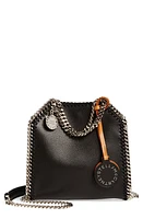 Stella McCartney Tiny Falabella Faux Leather Tote in 1000 Black at Nordstrom