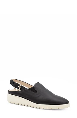 Amalfi by Rangoni Emporio Slingback Platform Wedge Black Etoile at Nordstrom,