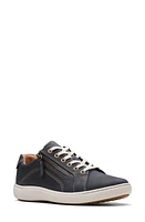 Clarks(r) Nalle Lace-Up Sneaker Navy Nubuck at Nordstrom,