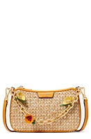 Kate Spade New York jolie raffia tweed crossbody bag in Sunset Blaze Multi at Nordstrom