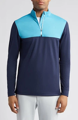 Swannies Eli Quarter Zip Golf Pullover Maui at Nordstrom,