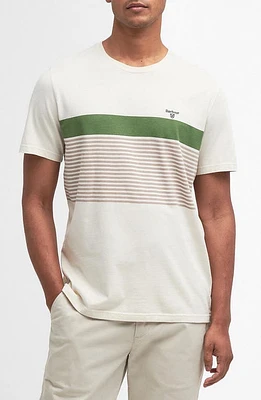 Barbour Braeside Stripe T-Shirt Rainy Day at Nordstrom,