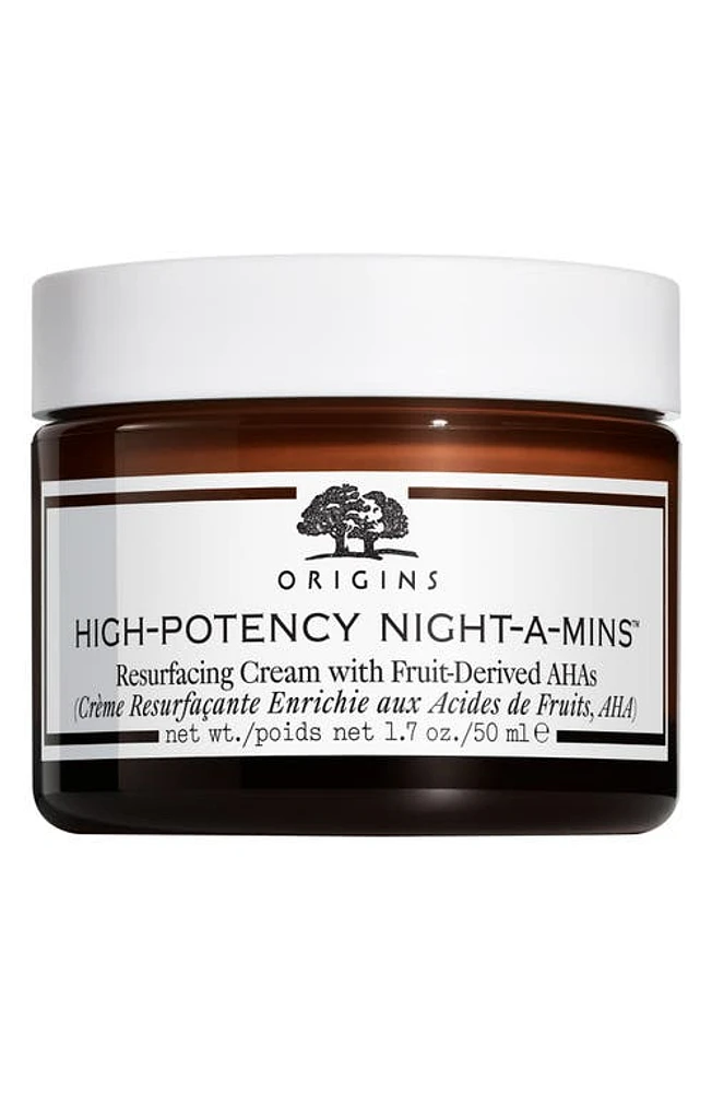 Origins High-Potency Night-A-Mins Resurfacing Cream with Fruit-Derived AHAs at Nordstrom