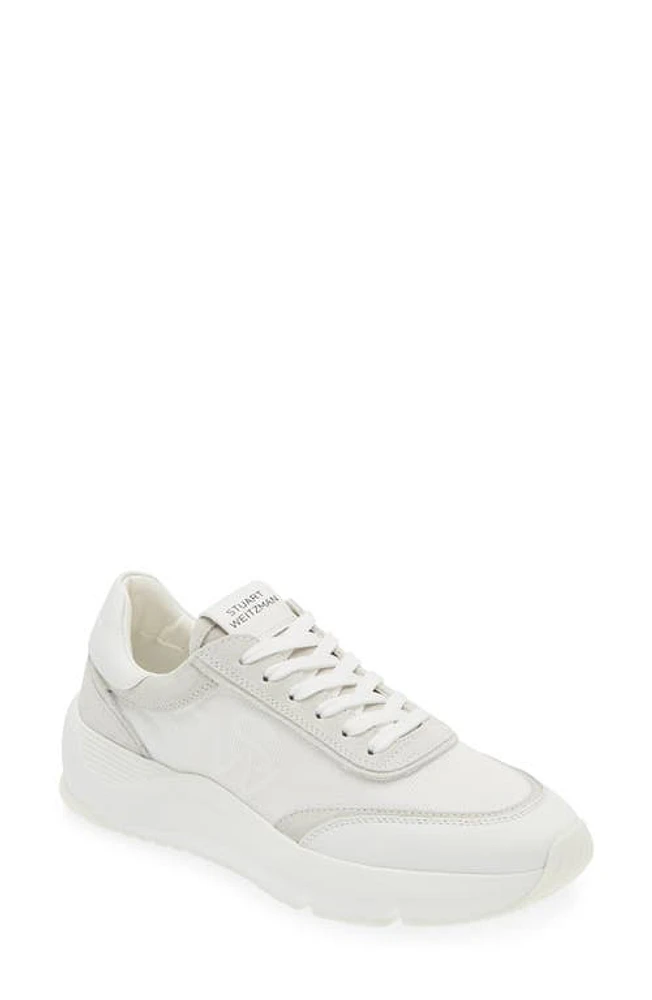 Stuart Weitzman Glide Lace-Up Sneaker at Nordstrom,