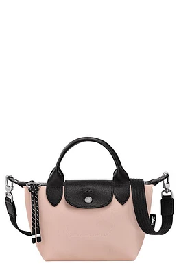 Longchamp Extra Small Le Pliage Energy Recycled Nylon Crossbody Bag in Beige at Nordstrom