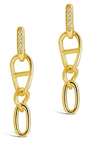 Sterling Forever Dangle Earrings in Gold at Nordstrom