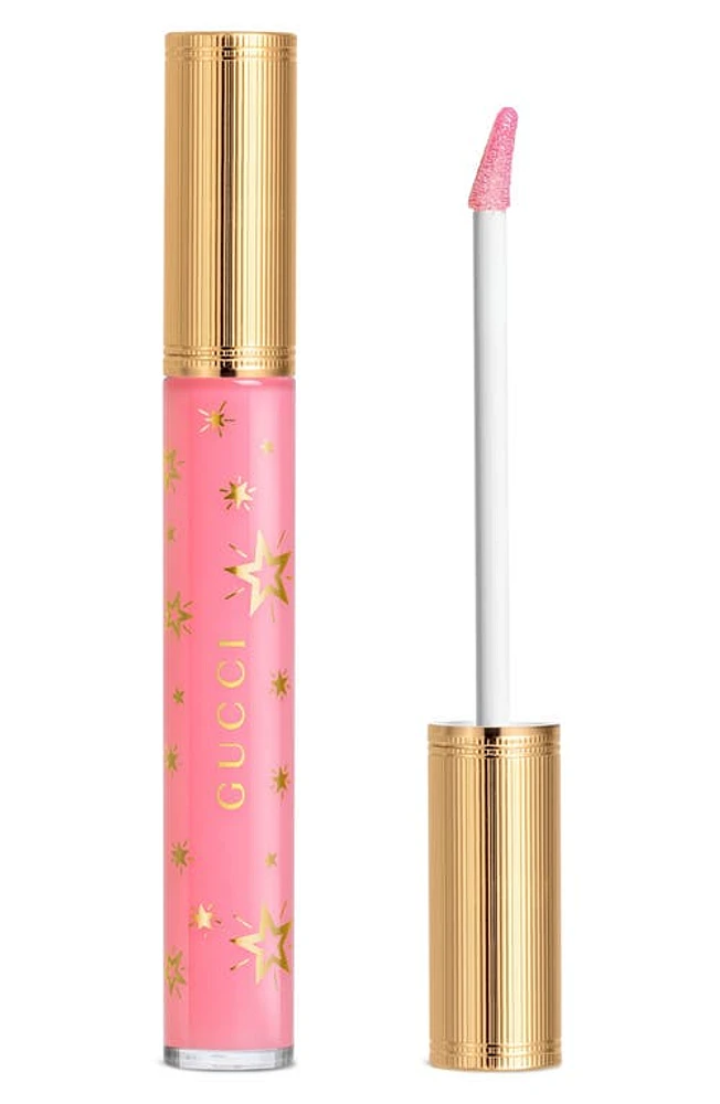 Gucci Gloss à Lèvres Plumping Lip Gloss in 219 Bertha Pink at Nordstrom