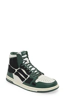 AMIRI Skeleton High Top Sneaker Green at Nordstrom,