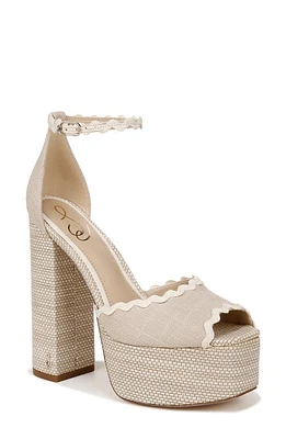 Sam Edelman Kori Platform Sandal Natural at Nordstrom,