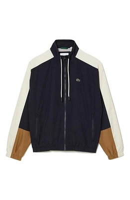 Lacoste Colorblock Zip Jacket Rhi Abimes/Cookie-Laponie at Nordstrom,