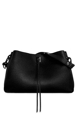 Rebecca Minkoff Darren East/West Leather Shoulder Bag in Black at Nordstrom