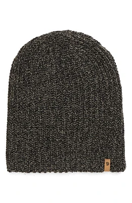 Fjällräven Övik Mélange Beanie in Black at Nordstrom