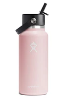 Hydro Flask -Ounce Wide Mouth Flex Straw Cap Water Bottle in Trillium at Nordstrom