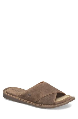 Børn Getaway Slide Sandal Taupe at Nordstrom,