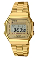 CASIO Vintage A168WG-9VT Digital Bracelet Watch, 33.5mm x 28.6mm in Gold at Nordstrom