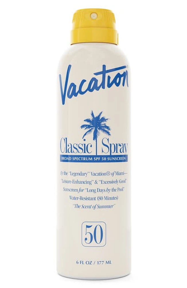 Vacation Classic Spray Broad Spectrum SPF 50 Sunscreen at Nordstrom