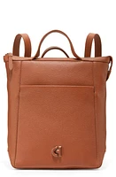 Cole Haan Small Grand Ambition Leather Convertible Luxe Backpack in New British Tan at Nordstrom