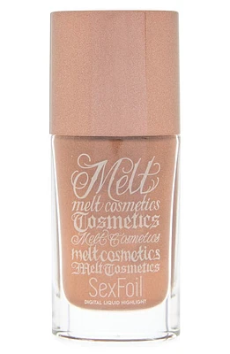 Melt Cosmetics SexFoil Digital Liquid Highlighter in Tan Lines at Nordstrom