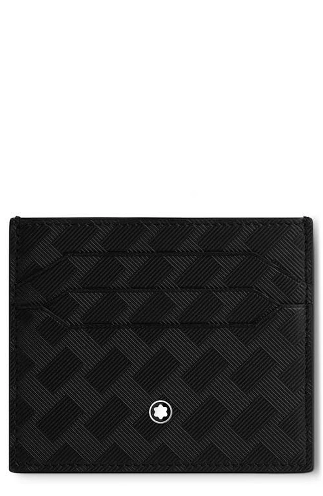 Montblanc Extreme 3.0 Leather Card Case in Black at Nordstrom