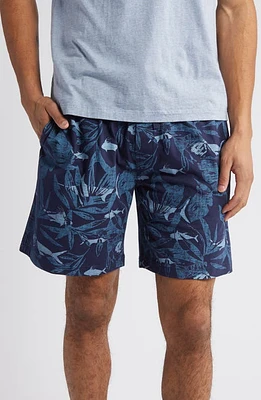 Majestic International Sea Change Lounge Shorts Navy at Nordstrom,