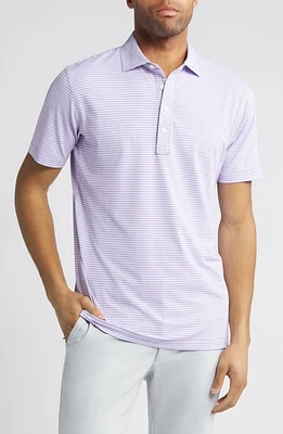 Peter Millar Crown Crafted Alton Performance Polo White/Valencia at Nordstrom,