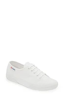 Superga 2725 Nude Low Top Sneaker White at Nordstrom,