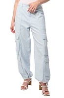 BLANKNYC Railroad Stripe Cargo Jeans Keeps Cool at Nordstrom,