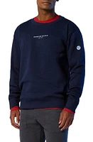 NORTH SAILS Logo Cotton Graphic Sweatshirt Navy Blue at Nordstrom,