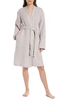 House No.23 Alaia Cotton Robe in Lavender at Nordstrom, Size Small