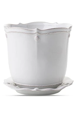 Juliska Berry & Thread Planter with Saucer in Whitewash at Nordstrom