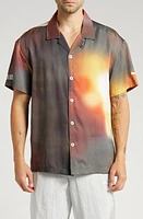 Puma x PLEASURES Print Camp Shirt White at Nordstrom,