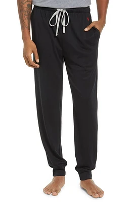 Polo Ralph Lauren Supreme Comfort Jogger Pajama Pants Black at Nordstrom,