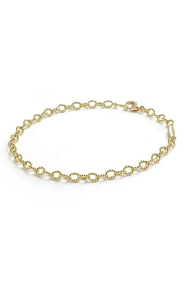 LAGOS Signature Caviar Link Bracelet in Gold at Nordstrom