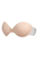 FASHION FORMS Go Bare Ultimate Boost Backless Strapless Reusable Adhesive Underwire Bra Nude at