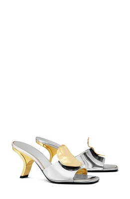 Tory Burch Patos Sandal Argento /Gold at Nordstrom,