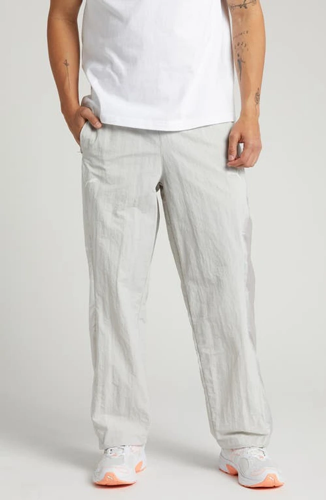 PUMA x PLEASURES Cellerator Track Pants Glacial Gray at Nordstrom,