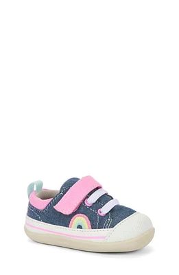 See Kai Run Stevie II Sneaker Chambray/pink at Nordstrom, M