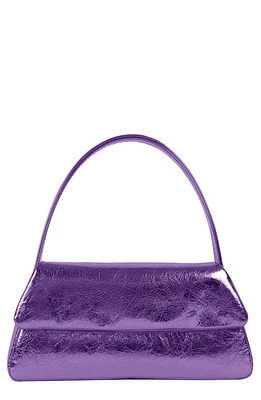 LISELLE KISS Elliot Leather Top Handle Bag in Violet at Nordstrom