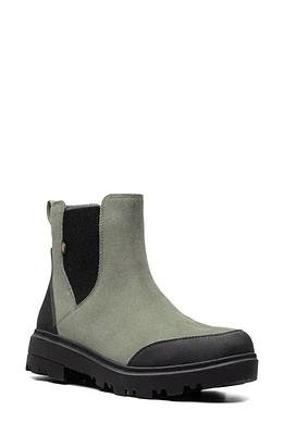 Bogs Holly Waterproof Chelsea Boot in Green Ash at Nordstrom, Size 8.5