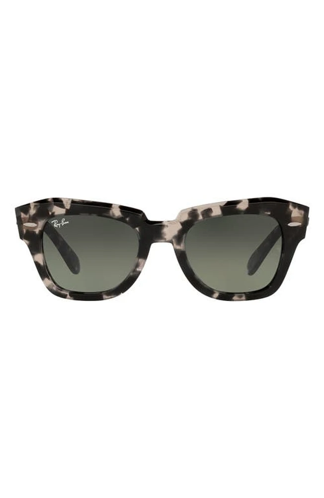 Ray-Ban State Street 52mm Sunglasses in Gray Havana/Grey Gradient at Nordstrom