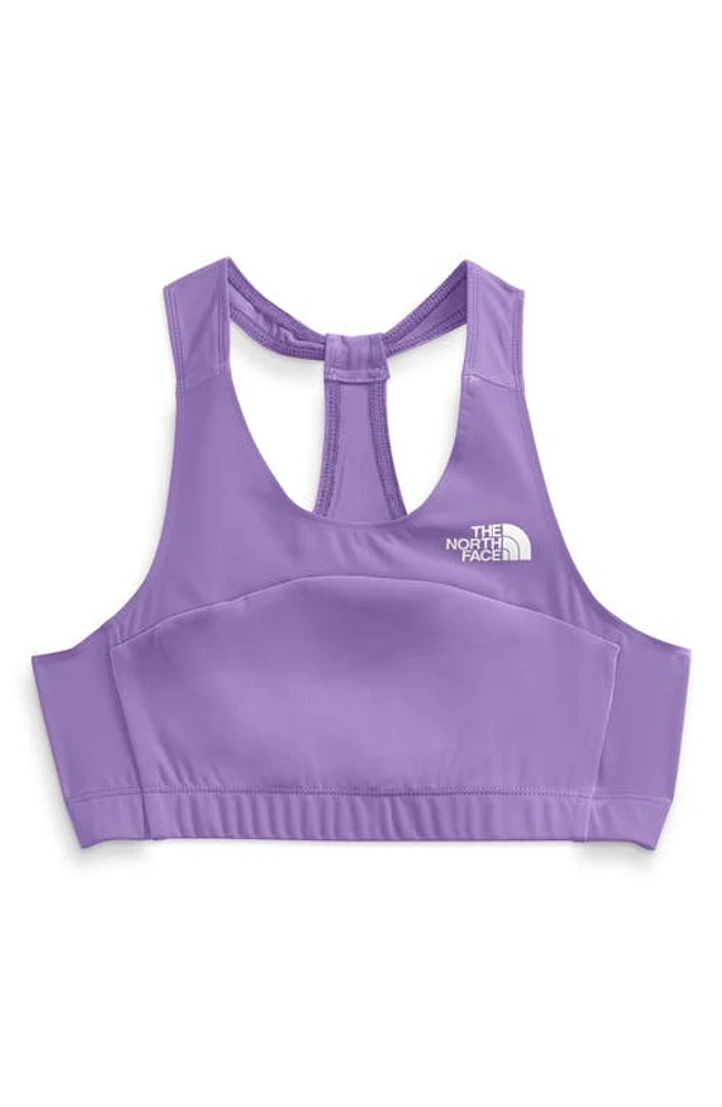 The North Face Kids' Never Stop Sports Bra Paisley Purple at