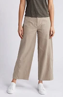 Eileen Fisher Crop Hemp Wide Leg Pants at Nordstrom,