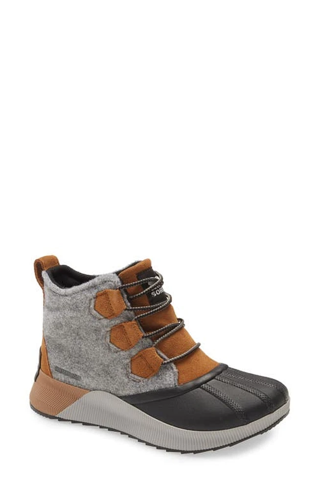 SOREL Out N About III Waterproof Boot in Camel Brown Black at Nordstrom, Size 9