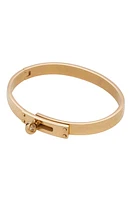 st. Moran Lock Twist Bangle in Gold at Nordstrom