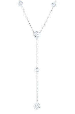 Roberto Coin Diamond Station Y-Necklace in Gold at Nordstrom